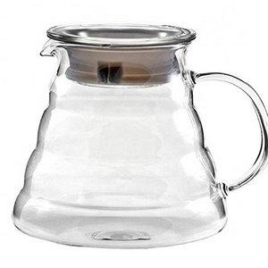 Pour Over 500/700ml Glass Range Coffee Server Coffee Kettle