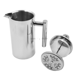 304 Grade Stainless Steel coffee french press Keeps Brewed Coffee or Tea Hot