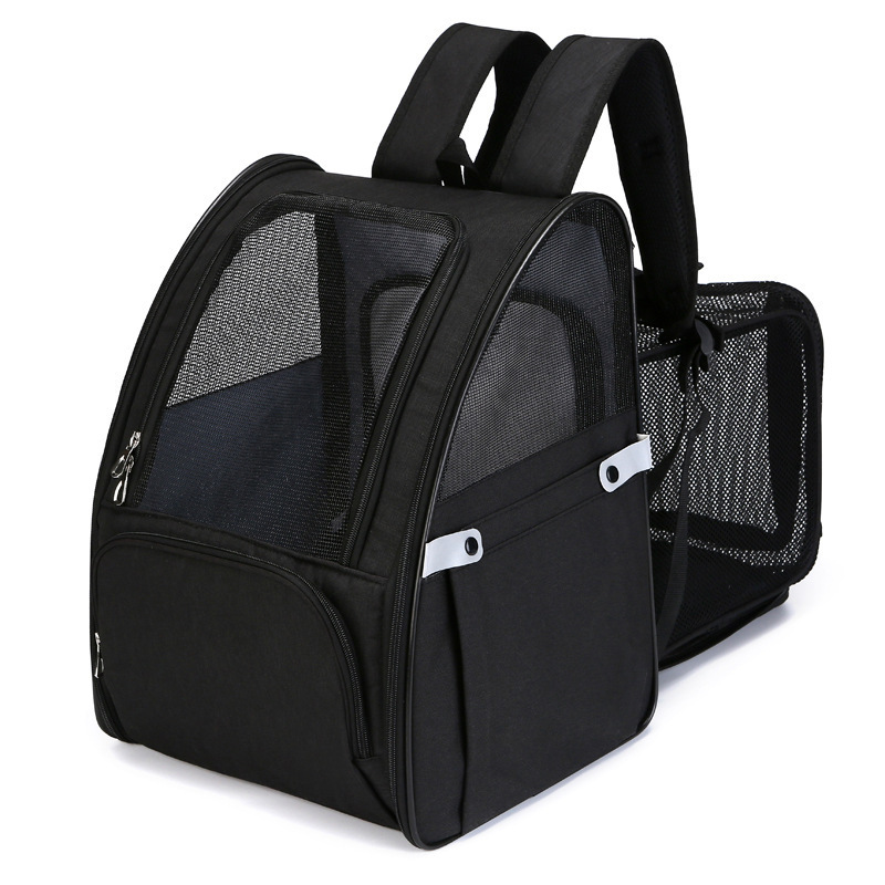 Back Expandable Dog Cat Carrier Bag Airline Approved Pet Carrier Backpack Bag