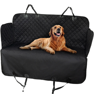 4 in 1 Auto Rear Back Seat Protector Bench Hammock Mat Washable Waterproof Protection Pet Dog Blanket Car Seat Cover Set