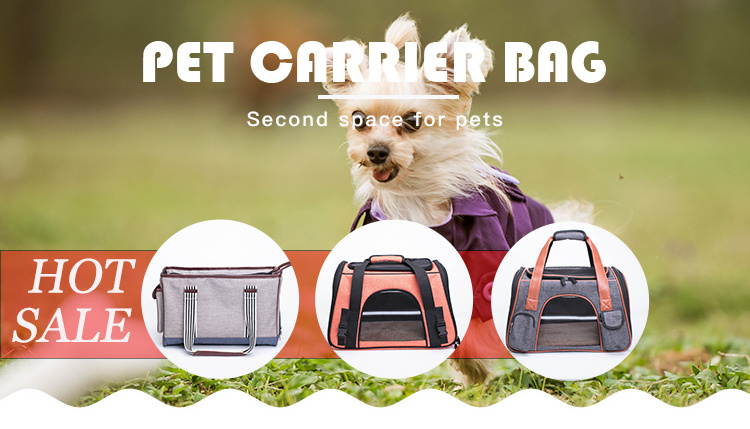 Foldable Pet Travel Carrier Pet Carrier Bag Dog Carriers for Small Dogs Cats