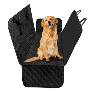 Dog Car Seat Cover Waterproof Seat Cover Hammock 600D Heavy Duty Scratch Proof Nonslip Back Seat Covers for Cars Trucks and SUVs