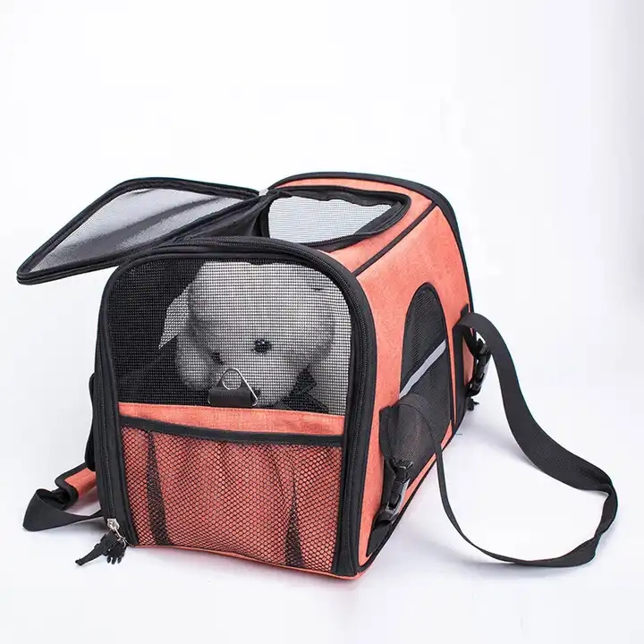 Wholesale Foldable Cat Dog Carrying Pet Carrier Bag For Outdoor