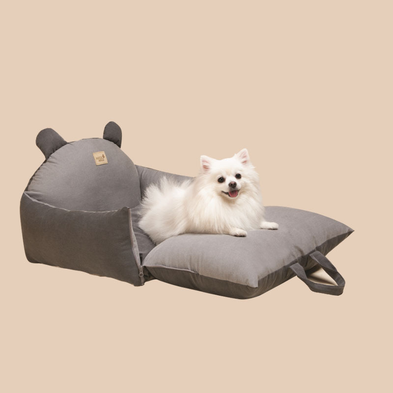 IVY 3 In 1 Travel Pet Carrier Car Seat Bag Soft Dog Car Kennel Cat Sofa Detachable Car Pet Carrier Bed