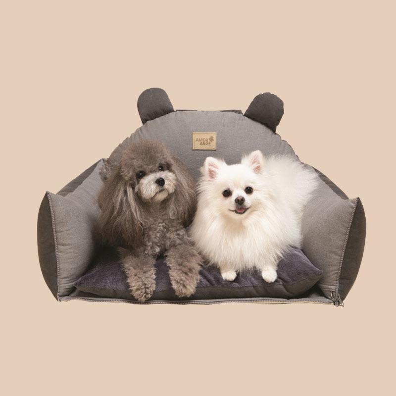 IVY 3 In 1 Travel Pet Carrier Car Seat Bag Soft Dog Car Kennel Cat Sofa Detachable Car Pet Carrier Bed