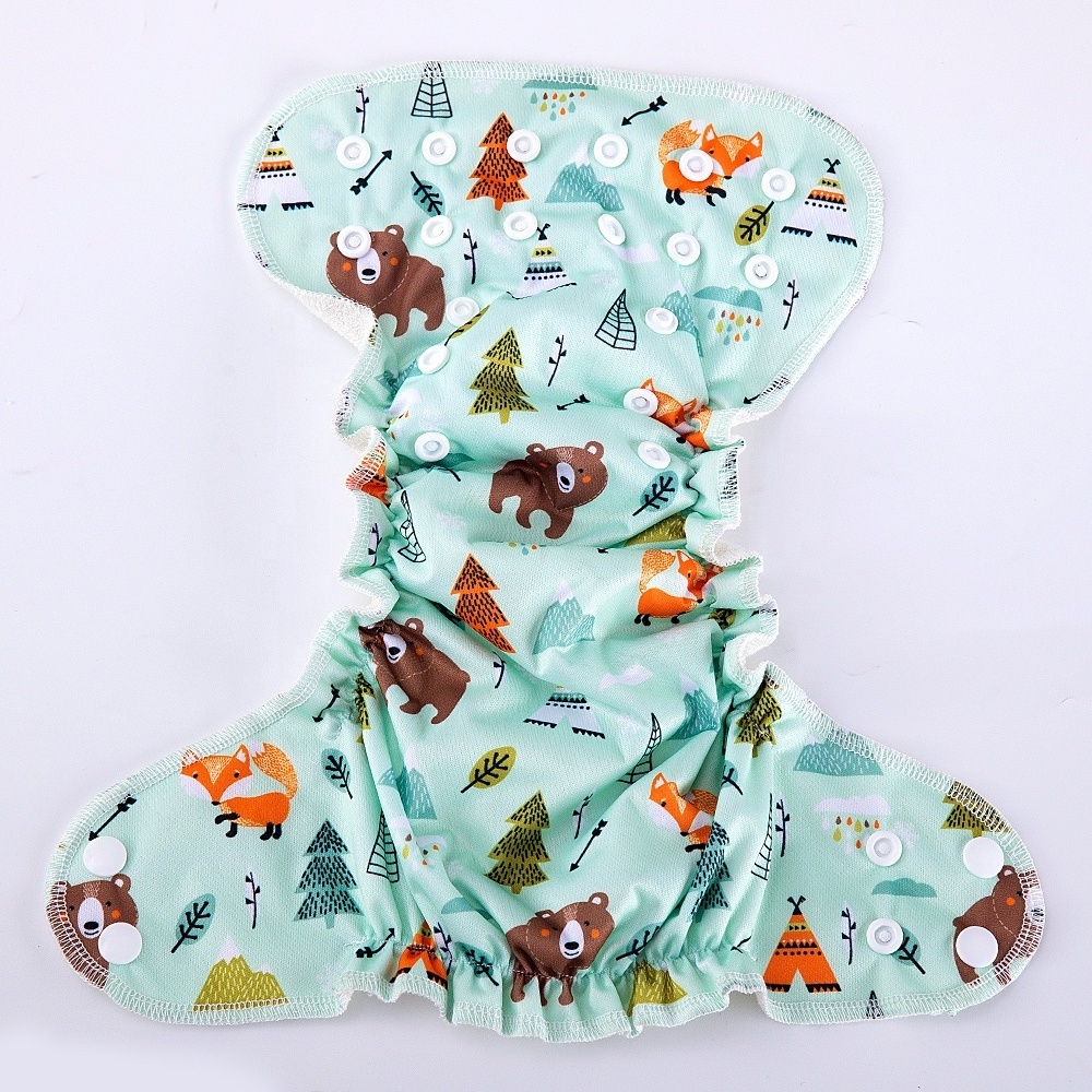 Baby Cloth Diaper Washable And Reusable Baby Cover Nappies