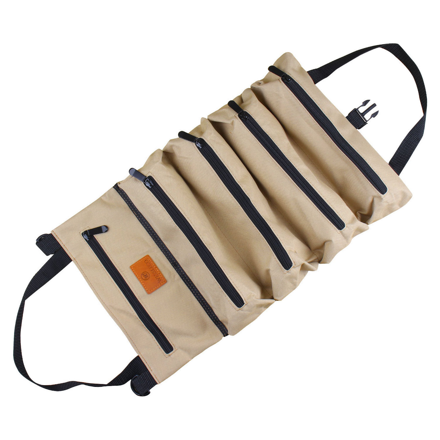 Durable Oxford Heavy Duty Roll Up Tool Bag Foldable Tool Bag