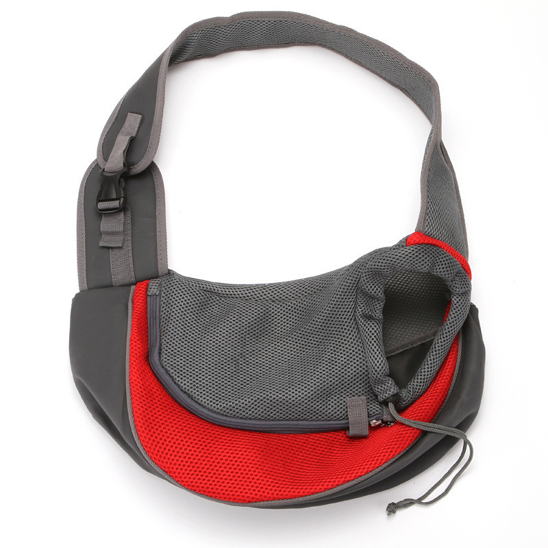 Reflective Pet Dog Sling Carrier Breathable Mesh Travel Safe Sling Bag Carrier for Dogs Cats