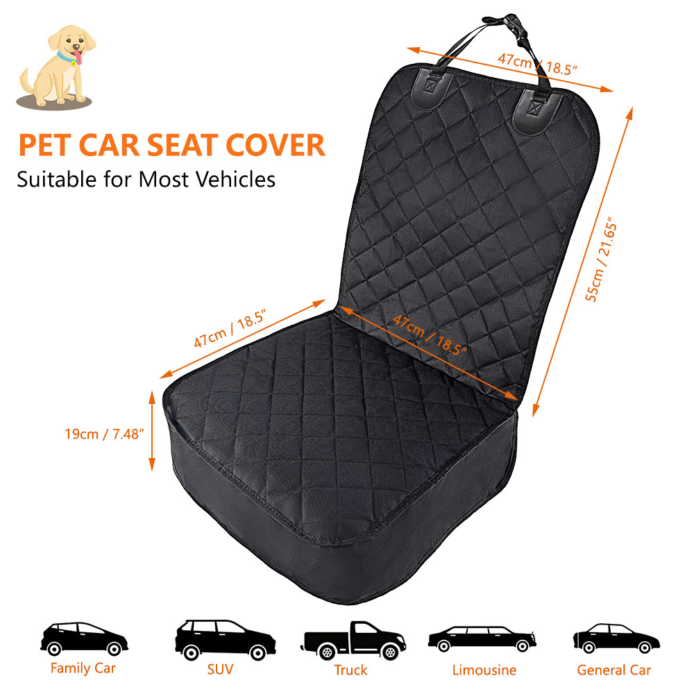 Oxford Pet Seat Cover Hammock Dog Car Seat Cover For Front Seat