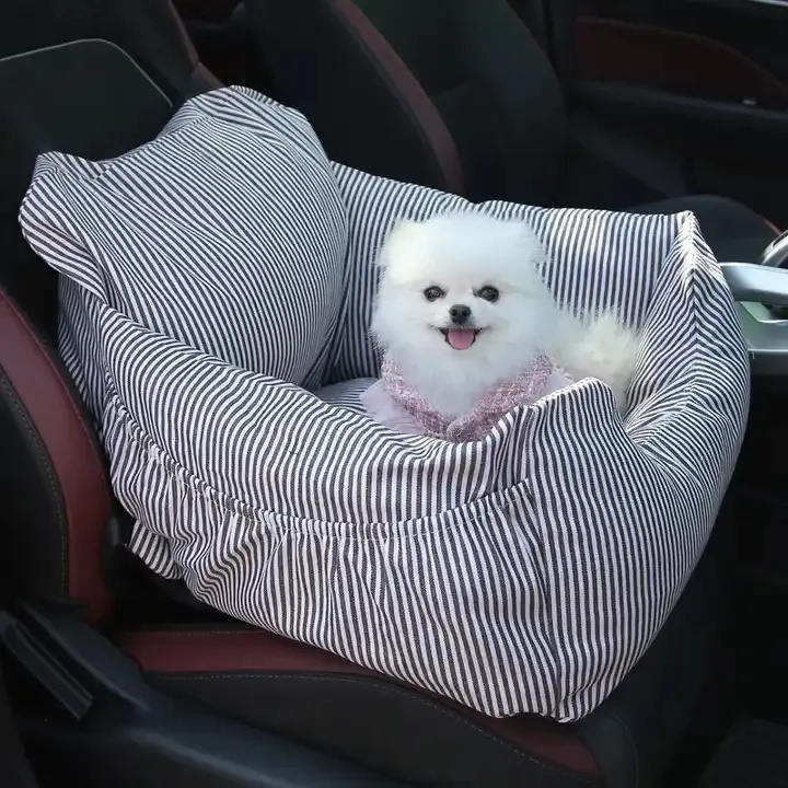 Hot Selling Super Soft Pet Seat Safety Mat Pet Bed Cushion Back Row Dog Car Seat Cushion