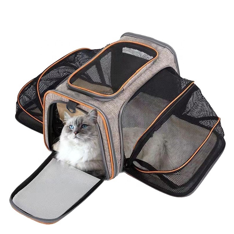 Traveler Backpack Pet Carriers For Cats And Dogs Portable Simple Pet Carrier Bag