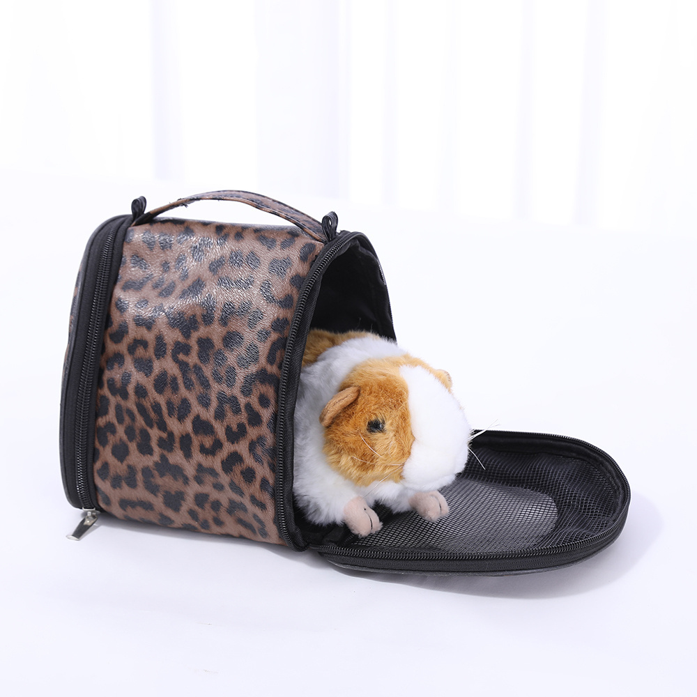 Breathable Travel Outgoing Hamster Carrying Bag Small Animals Carrier For Guinea Pig Hedgehog Squirrel Chinchilla