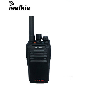 iwalkie HJ3600L 4G Network SIM card ip67 waterproof wireless earpiece mobile phones solar powered walkie talkie two way radio