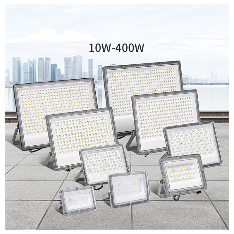 Outdoor lighting IP65 Waterproof portable spotlight Slim smd 10W 20W 30W 50W 100W 150W 200W 300W 400W reflector Led Flood Light