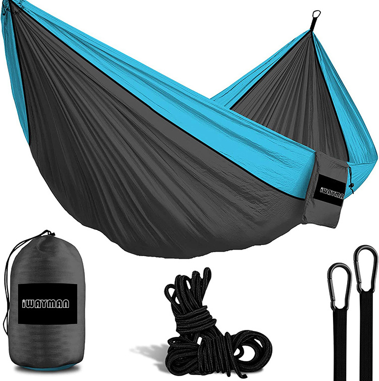 Camping Hammock - Portable Hammock Single Hammock Camping Accessories Gear for Outdoor Indoor Adult Kids