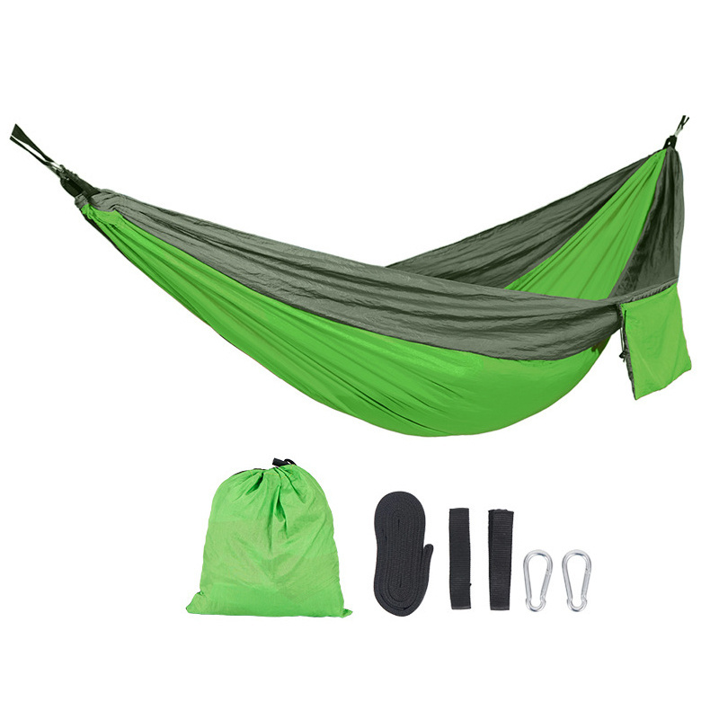 Camping Hammock - Portable Hammock Single Hammock Camping Accessories Gear for Outdoor Indoor Adult Kids