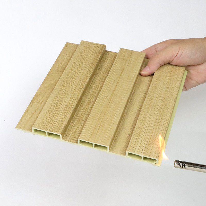 Wholesale wpc fluted cladding wooden textured wall panel interior ...