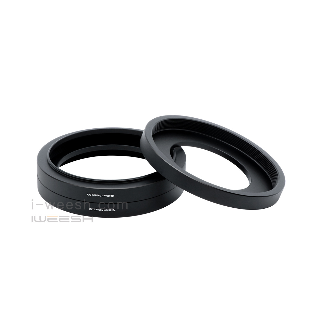 Matte Box Adapter Step Up Ring 52/55/58/62/67/72/77/82/86mm-86mm with 95mm O.D For 95mm Matte Box or 86mm lens filter etc.,