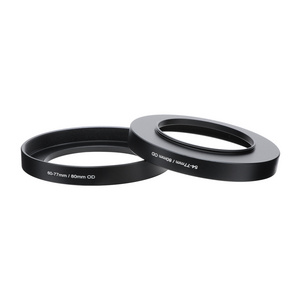 Camera Step Up Adapter Ring 54-77mm 60-77mm x 10mm Deep x 80mm OD Cinema Step-Up Ring