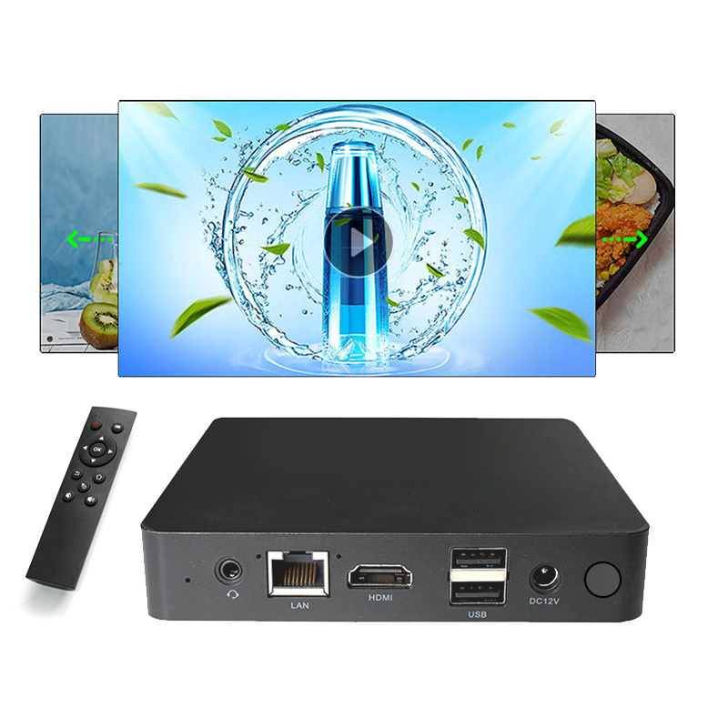 Factory Digital Signage Player STB RK3566 Quad Wifi LAN Android 11Linux 4K Quad Cortex-A53 TV Box  4k 2023 Full HD Nova Iptv box