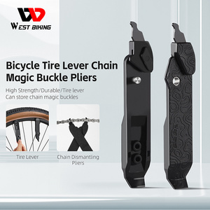 WEST BIKING Wholesale Bike Wheel Remover Repair Tire Tool Kit Set Plastic Bicycle Cycling Tire Tyre Lever