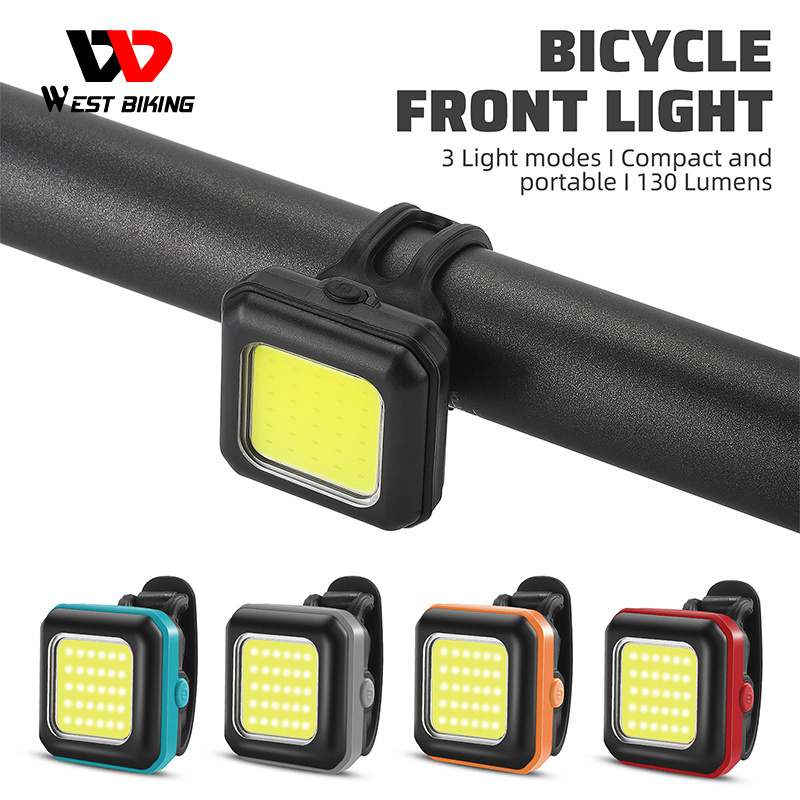 WEST BIKING New Bike Rear Lights Usb Rechargeable Mountain Bicycle Tail Light Led Cycle Headlight With Rear Bike Head Light