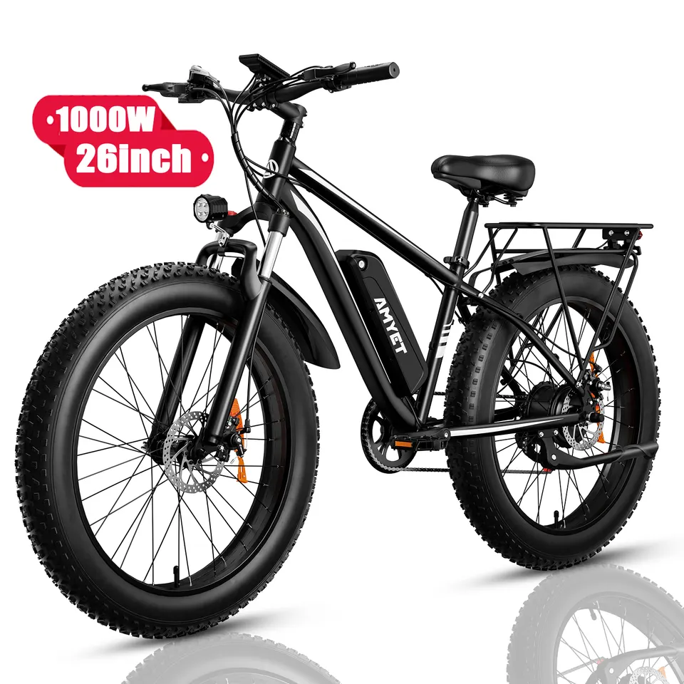 Fast Shipping US Stock 26inch fat tire Ebike 1000W electric bicycle cheap electric bike for sale