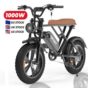 2023 new model 48v 1000w  750W Electric Bicycle E Bike Fat Tire  Electric Bike motorcycles