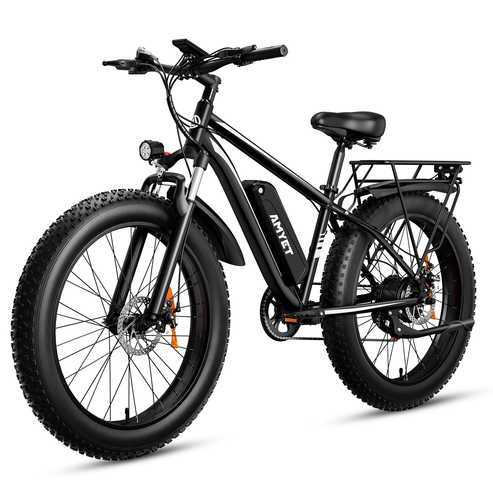 US Stock Duty Free 26 Inch Fat Tire Electric Moped Bike 48V 1000W 45km/h Bicycle Electric Bike