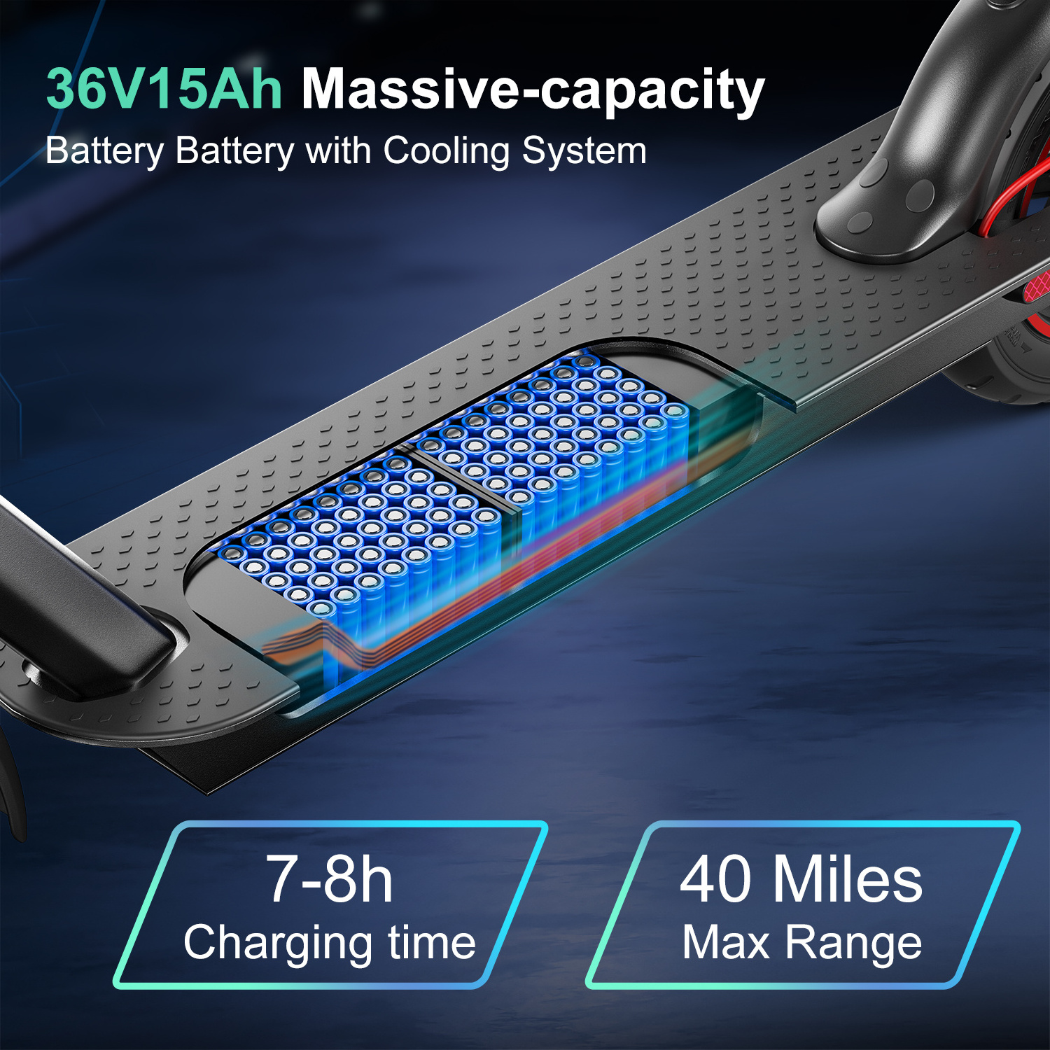 500w Motor 36v 15aH 10 inch Air tyre used electric scooters skuter in US EU popular scooter electric