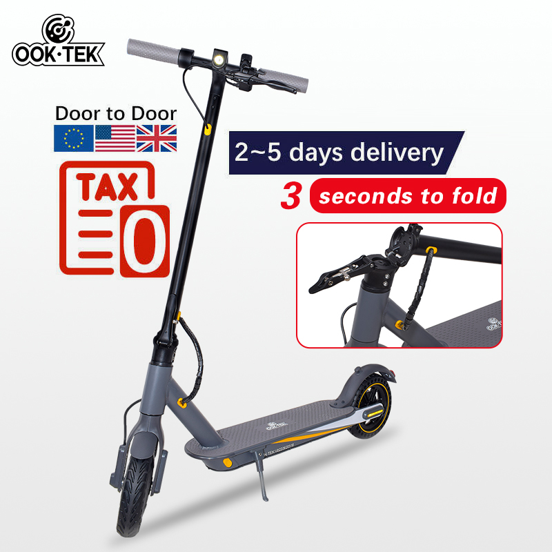 free shipping EU UK US warehouse 10.4ah two wheels powerful electric scooter for adult