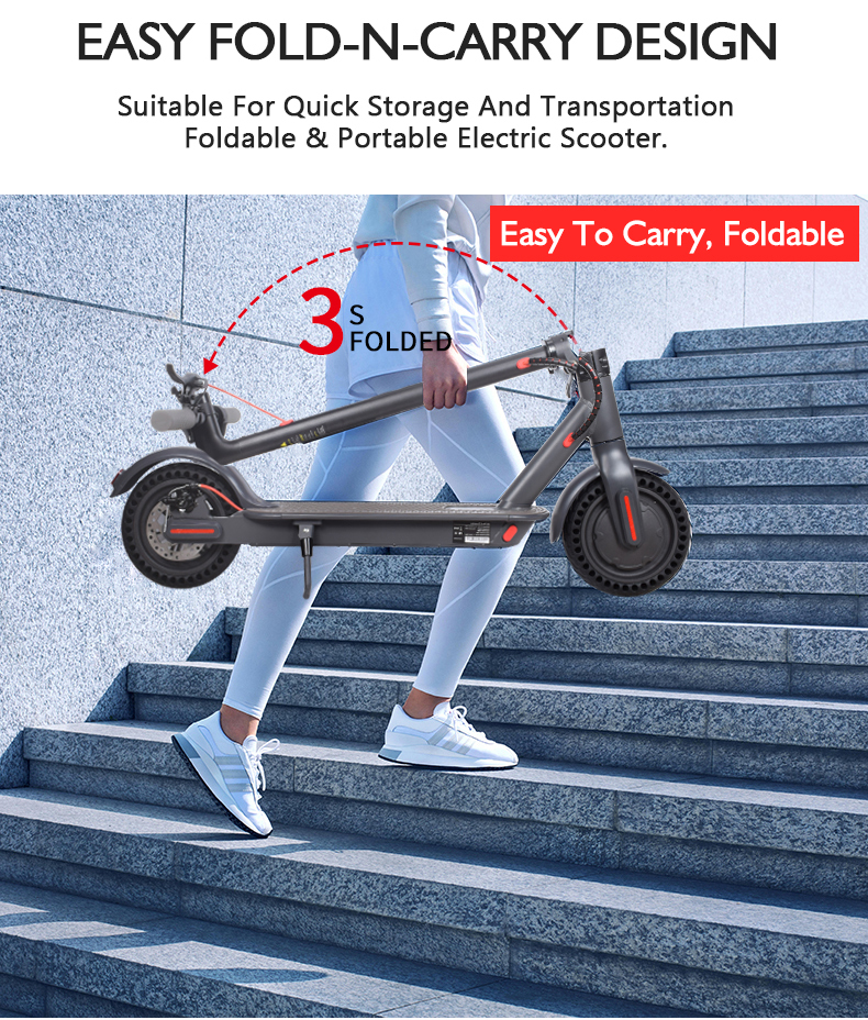 UK US EU Warehouse Stock M365 Top Quality 350W Long Range Lightweight Foldable scooter electric moped board