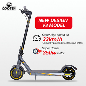 Brushless Motor 30km/h 8.5 Inch Off Road EU US Stock E Scooter Electric Scooter Adults Trotinette Electrique