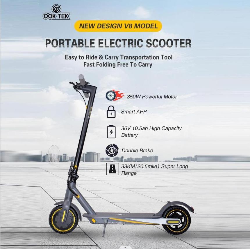 Replace Battery e scooter Step Foldable 8.5inch Mobility Folding Travel Offroad For Teenagers US EU wholesale Electric Scooter