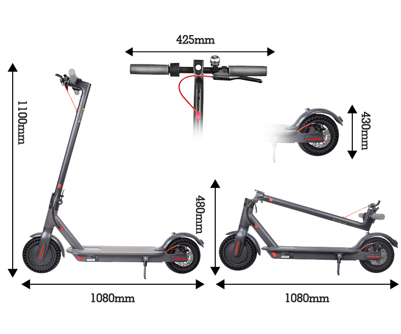 UK US EU Warehouse Stock M365 Top Quality 350W Long Range Lightweight Foldable scooter electric moped board