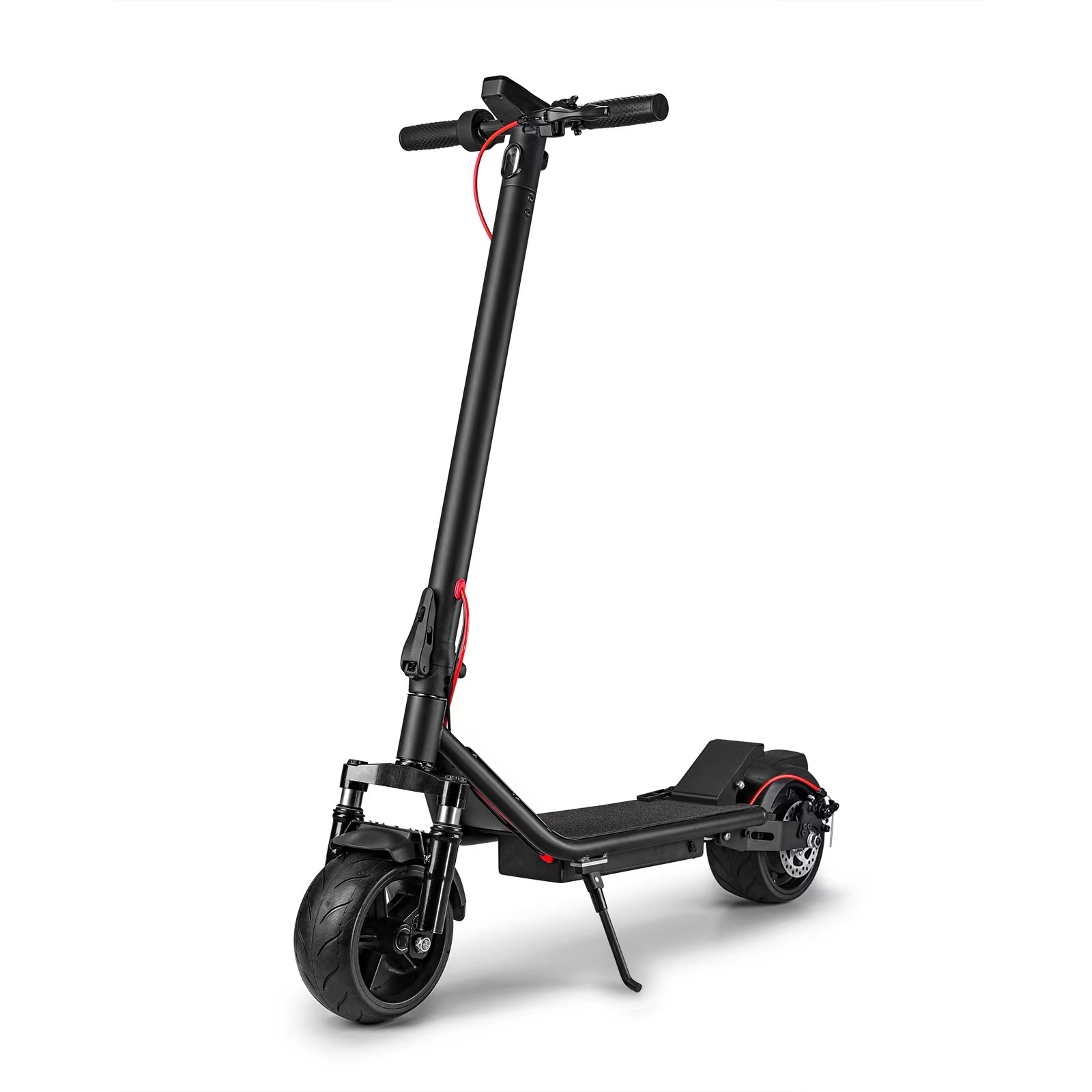 E scooter with 9inch fat tire 500W motor adults kick escooter fast folding Off Road electric scooters  with double suspension