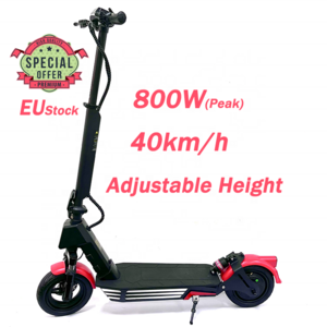 electric scooter for adults elektro scooter double disc brakes 800w 15ah battery full suspension 10inch tire