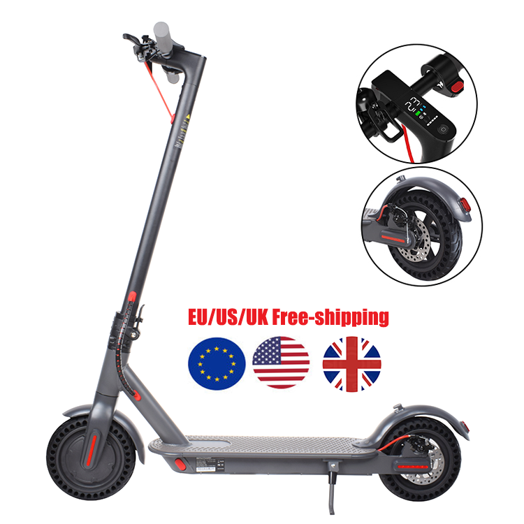 LCD display aluminum alloy frame 250w motor china electric scooters citycoco electric scooters