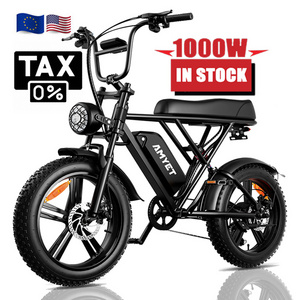 Free shipping from USA US NL warehouse 48v 250w fat tire Electric Bicycle motorcycles 25KMH e bike electric bikes adults