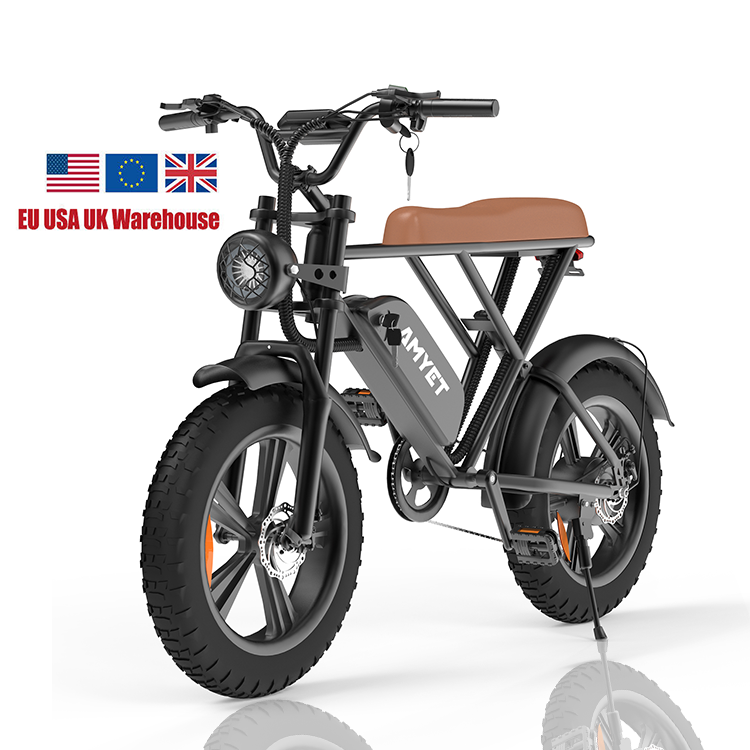 New arrival electric bicycle 48v 1000w electric dirt bike 20inch off road roadrunner ebike eu warehouse fat bike