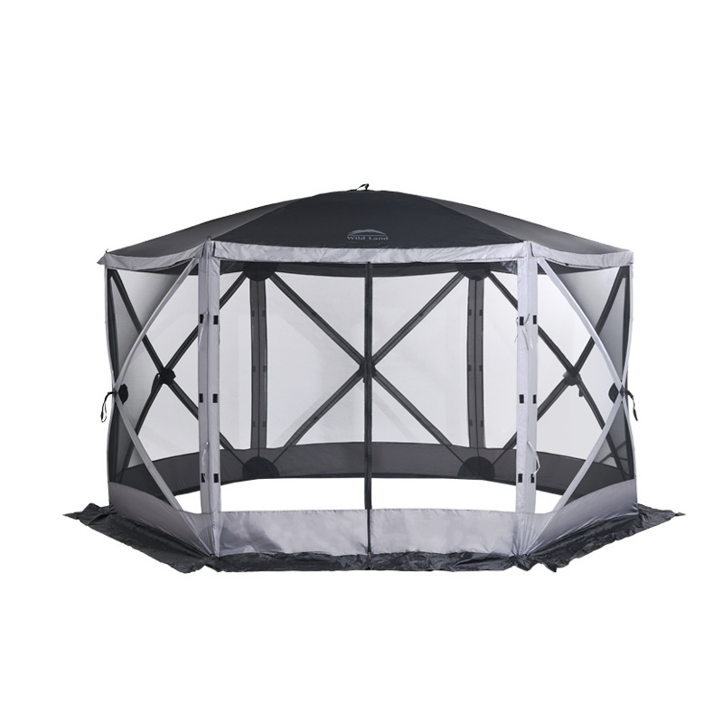 Anti Mosquito Hub Screen House Portable Easy Set Up Camping Tent for 8-10 Persons