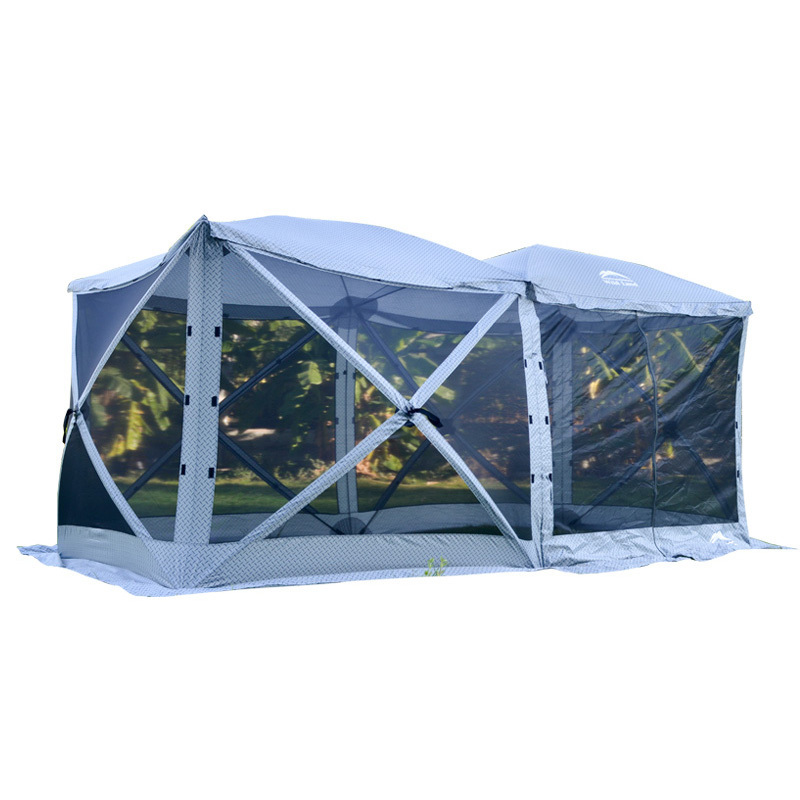 Wild Land Hub Screen House Person Large Family Mesh Tent Instant Tents 400 Twin Quick Setup Four-season Tent 8-10 People