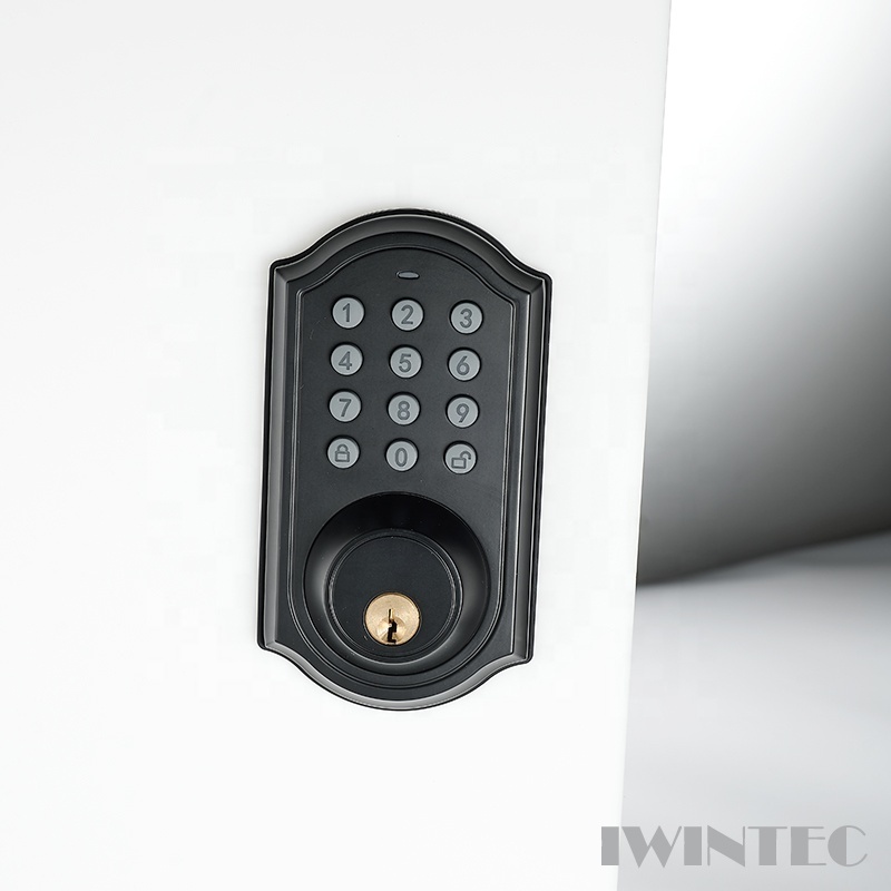 Keyless Entry Door Lock Electronic Keypad Deadbolt Keyed Entry Auto Lock Easy Installation