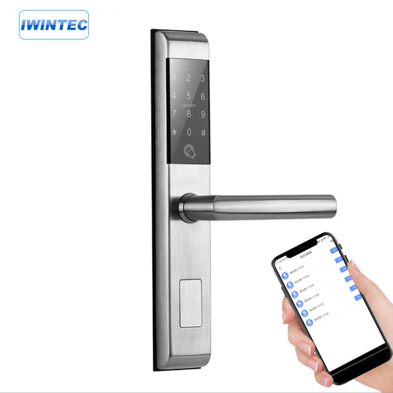 European Mortise App Digital locks stainless steel digital door lock for hotel airbnb door lock