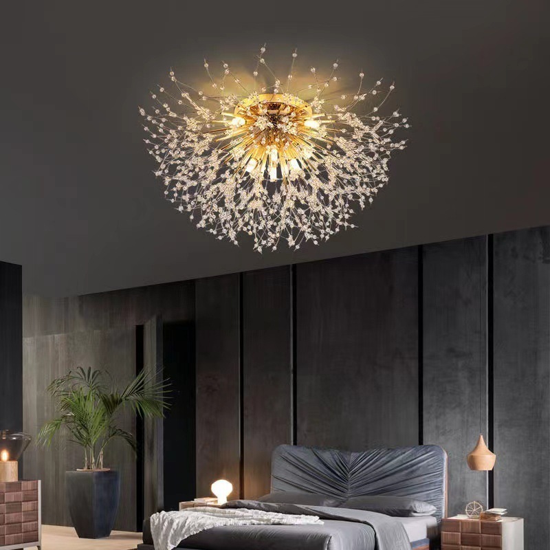 Wholesale nordic hot selling pendant lamp hanging lamp modern glass beads chandelier light fixture for wedding