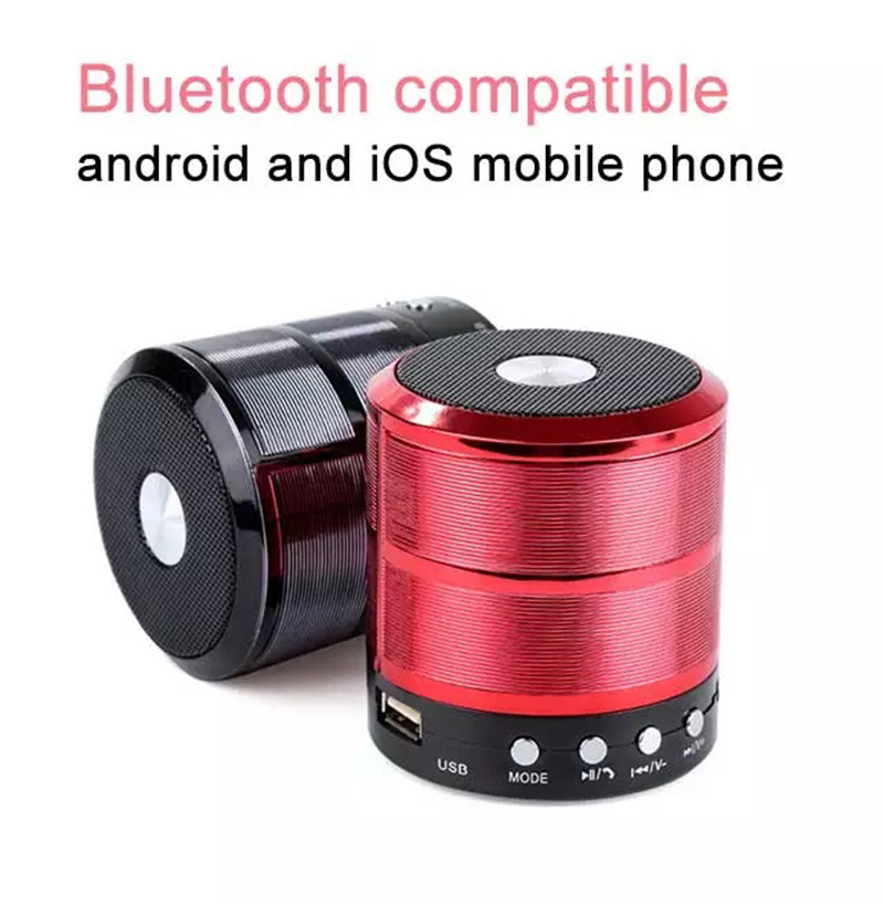 portable bt speakers small steel gun speaker alloy good usb card wireless audio wireless mini super bas