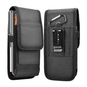 Universal Bulk Phone Holster Leather Belt Clip Loops Phone Pouch Card Holder Case Mobile Leather Phone Case