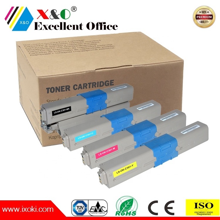 High quality compatible OKI 332 Toner cartridge use for OKI C332dn MC363dn MC 363 color printers