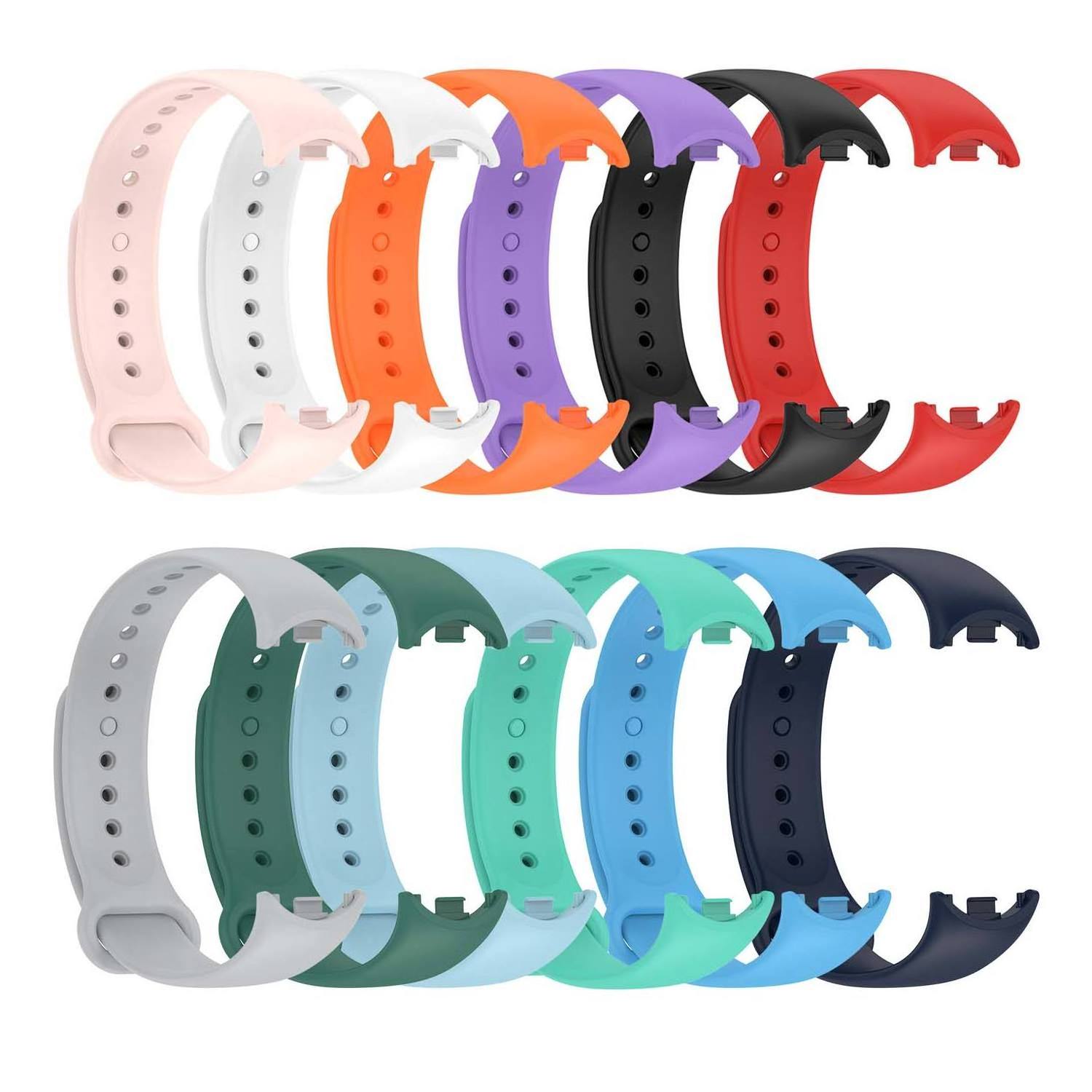 XY Band High Quality Silicone Wrist Strap Smart Bracelet New Rubber Watch Band For Xiaomi MI watch 3 4 5 6 7