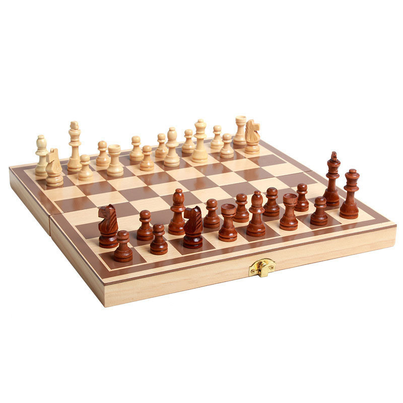 Hot Selling International Chessboard Wood Games Wooden Chess Board